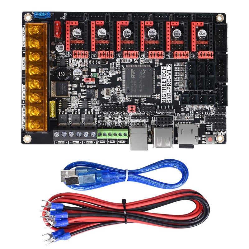 BIGTREETECH SKR Pro V1.2 32bit Control Board high-Frequency 3D Printer Motherboard, Support TMC5160, TMC2209, TMC2130, TFT35 E3, TFT70, TFT35 V3.0.1, Mini12864 LCD - Image 1